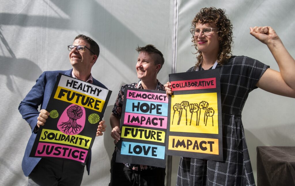 Attendees at the 2023 Global Summit of Collaborative Funds